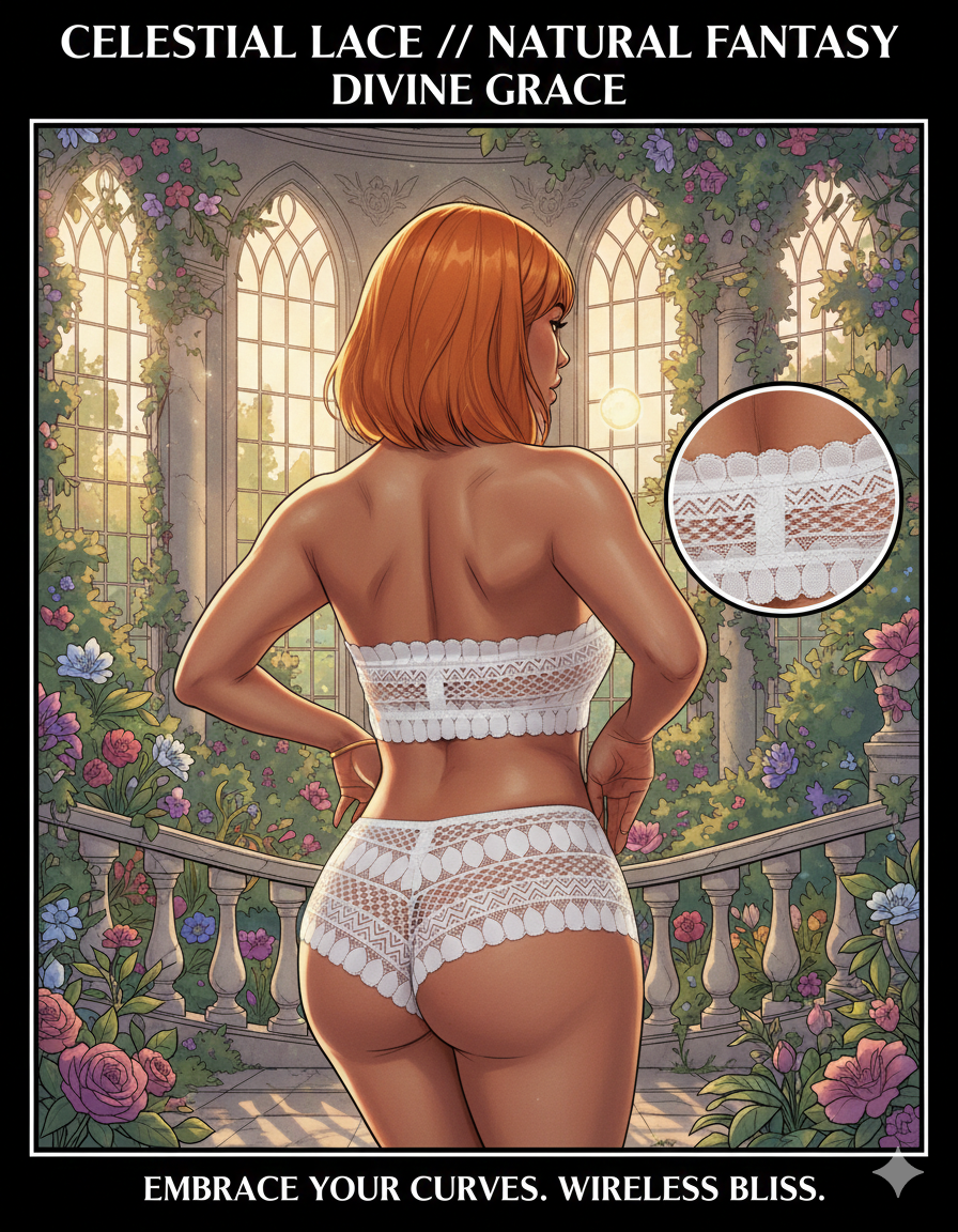 Floral Lace Strapless Set: Wireless Freedom. Unpadded Comfort. The Perfect Invisible Lingerie for Your Special Occasions. Shop S-XL.
