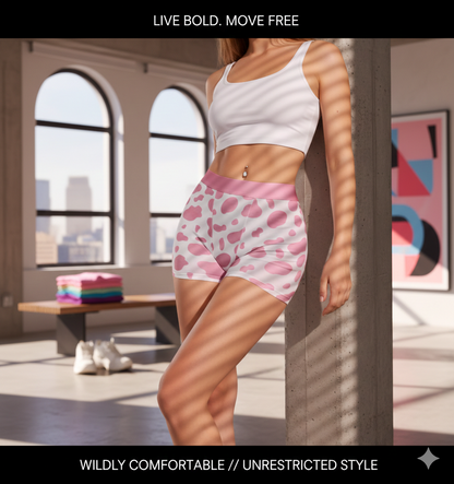 Trendy Cow Print Seamless Women's Panties (3 PCS): High-Elastic Widened Waist Briefs - Soft No-Show Breathable Lingerie for Everyday Wear
